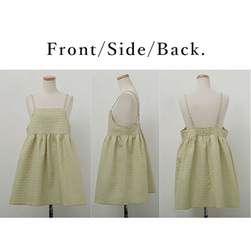 エンボス加工ビスチェキャミソール M L 【メール便対応可】 | and it_(