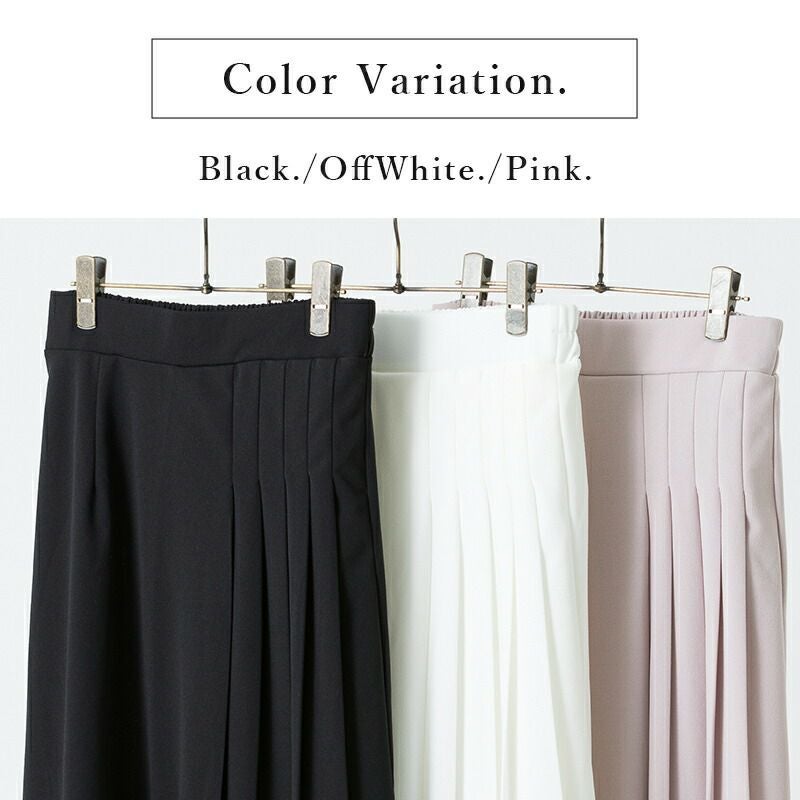 【メロンパン奈様　美品】ANAYI　ロングプリーツスカート ジョーゼット素材 ジョーゼットサイドプリーツロングスカート M 【メール便対応不可