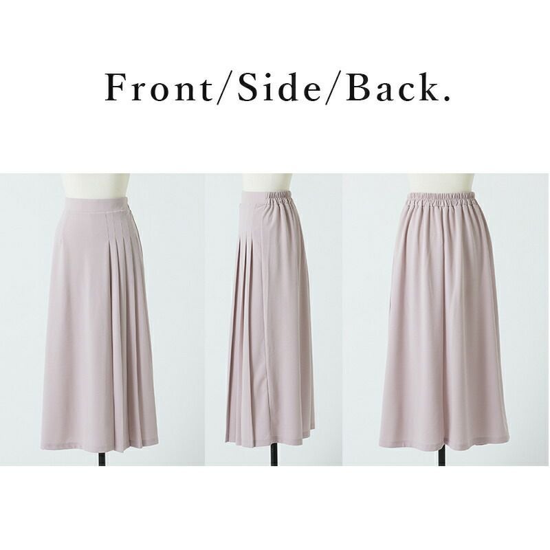 【メロンパン奈様　美品】ANAYI　ロングプリーツスカート ジョーゼット素材 ジョーゼットサイドプリーツロングスカート M 【メール便対応不可