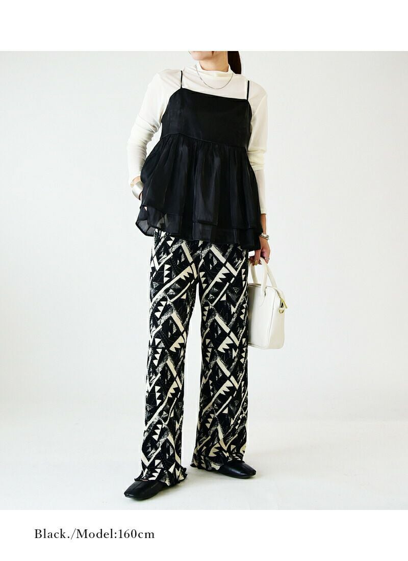 シャイニーサテンキャミソールビスチェ M L 【メール便対応不可