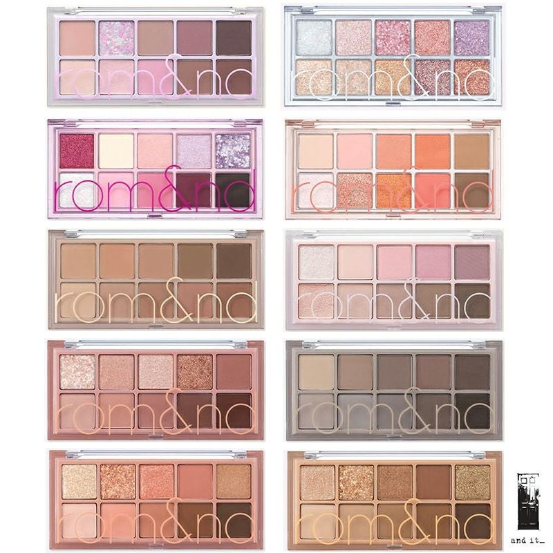 ロムアンド アイシャドウ パレット rom&nd ベターザンパレット