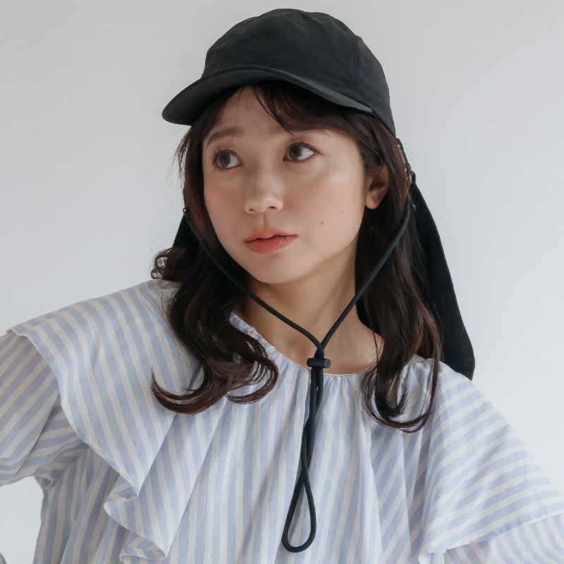 撥水冷感ネックカバー付きキャップ 【メール便対応可】 | 【公式】 and