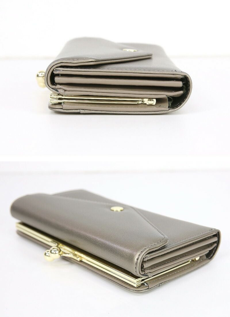 Legato Largo レガートラルゴ メール型がま口長財布 LJ-F3353 【メール